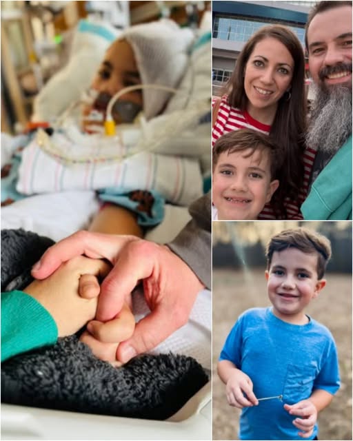 Bravery in the Face of Adversity: Eight-Year-Old Gunnar Meads Prepares for Critical Brain Surgery.