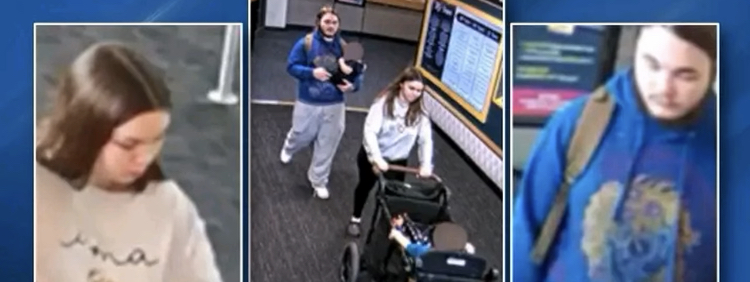 Indiana Couple Sought by Authorities After Alleged Child and Wagon Theft: Jasmin Johnson and Travis Brown Accused of Stealing $600 Wagon at Children’s Museum.